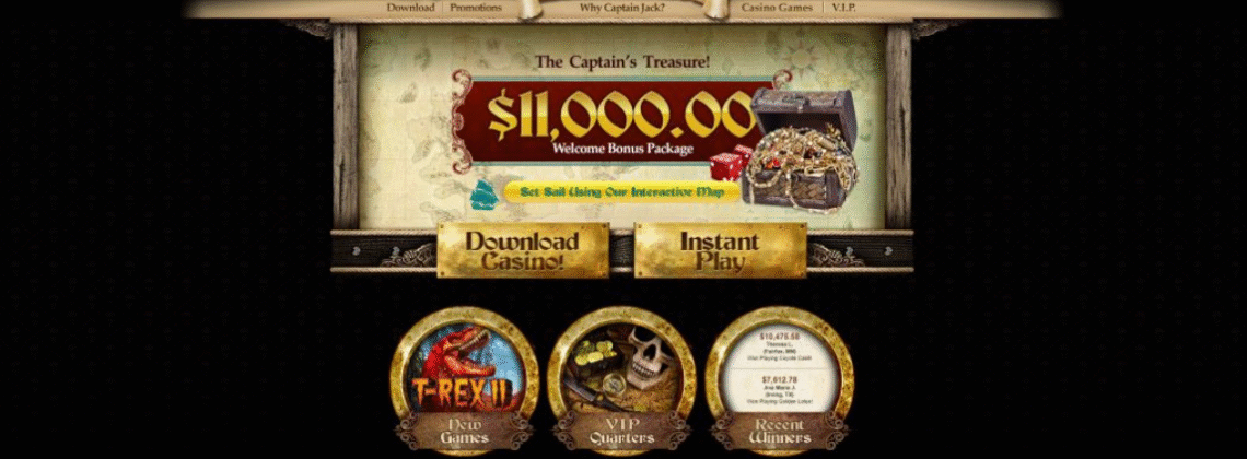 Captain Jack Casino Sister Sites No Deposit Bonuses