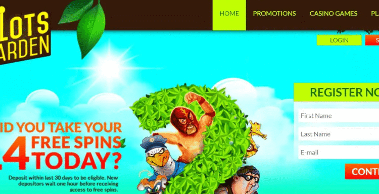 Slots Garden Sister Sites No Deposit bonus & Reviews