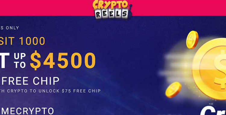 Crypto Reels Casino Sister Sites No Deposit Bonus