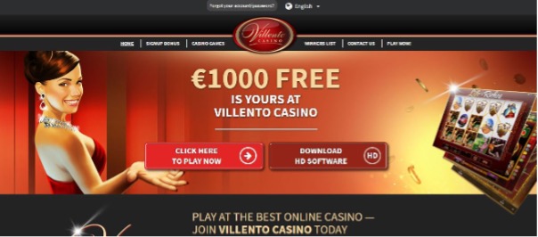 Villento Casino Sister Sites No Deposit Bonnus