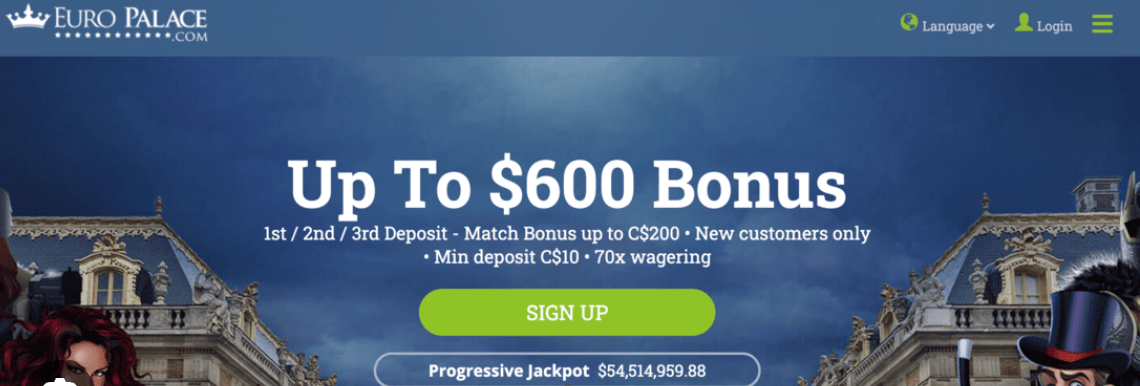 Euro Palace Casino Sister Sites No-Deposit Bonus